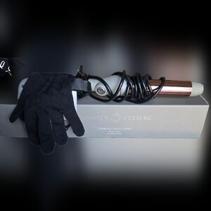 Black and Silver Hair Styling Tool